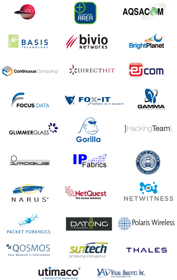 ISS World Americas Exhibitors