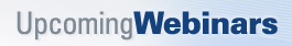 Upcoming Webinars