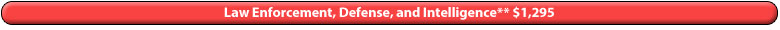 LEA Enforcement/DHS/IC/DoD Registration