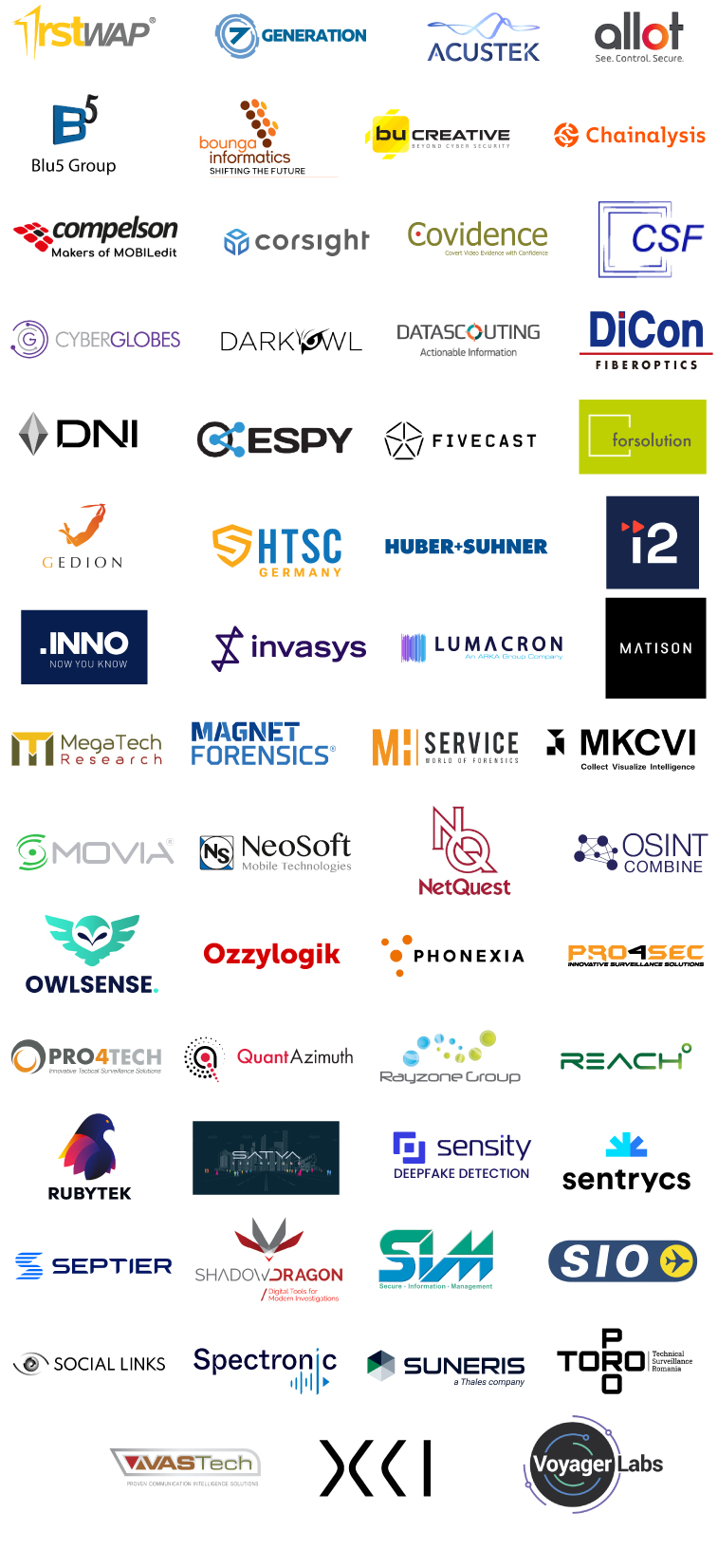 exhibiting sponsors