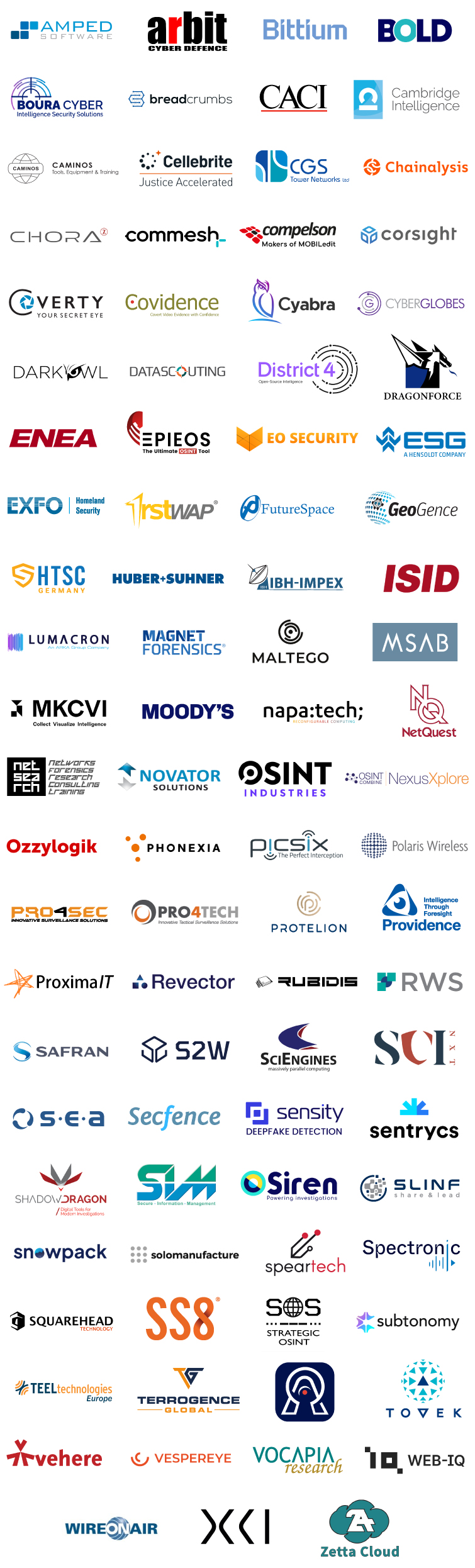 Exhibiting Sponsors