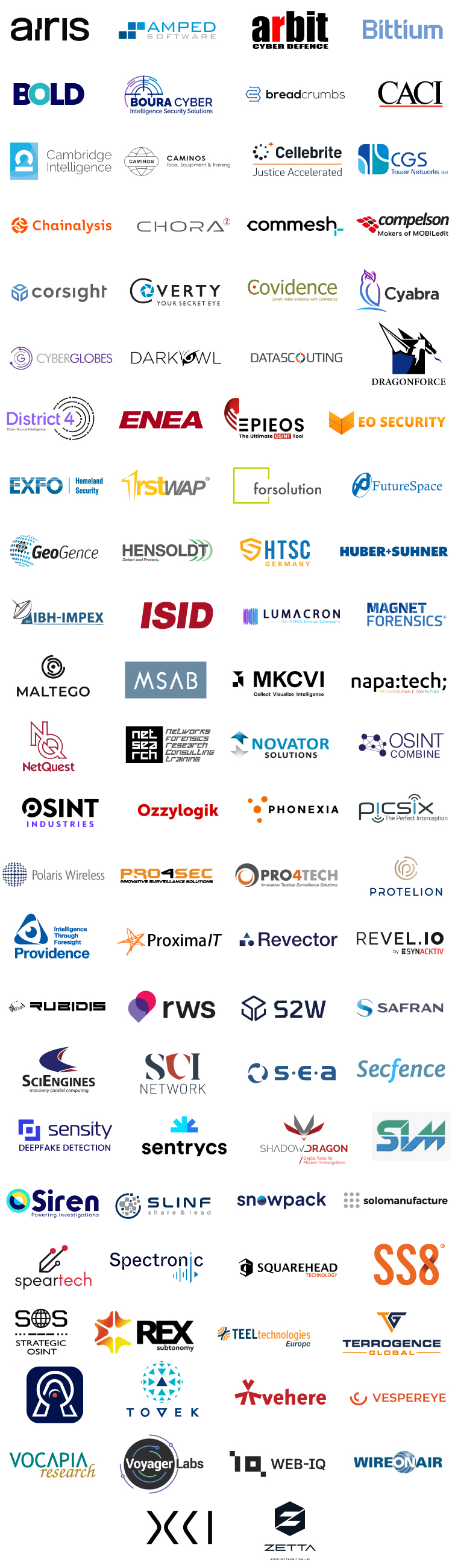Exhibiting Sponsors