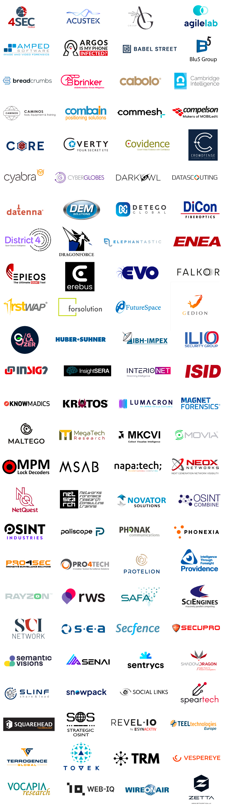 Exhibiting Sponsors
