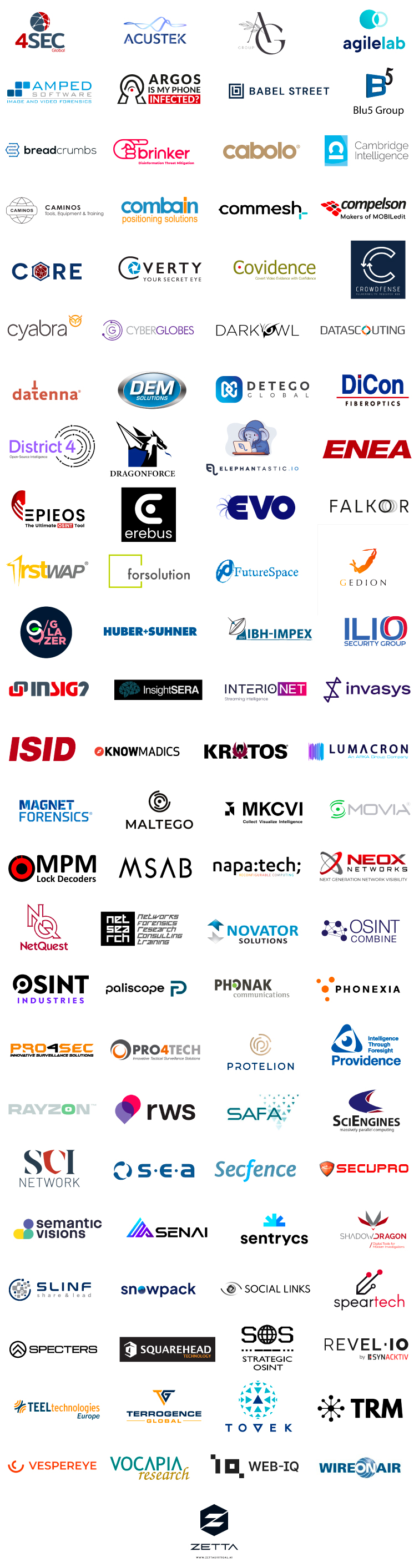 Exhibiting Sponsors