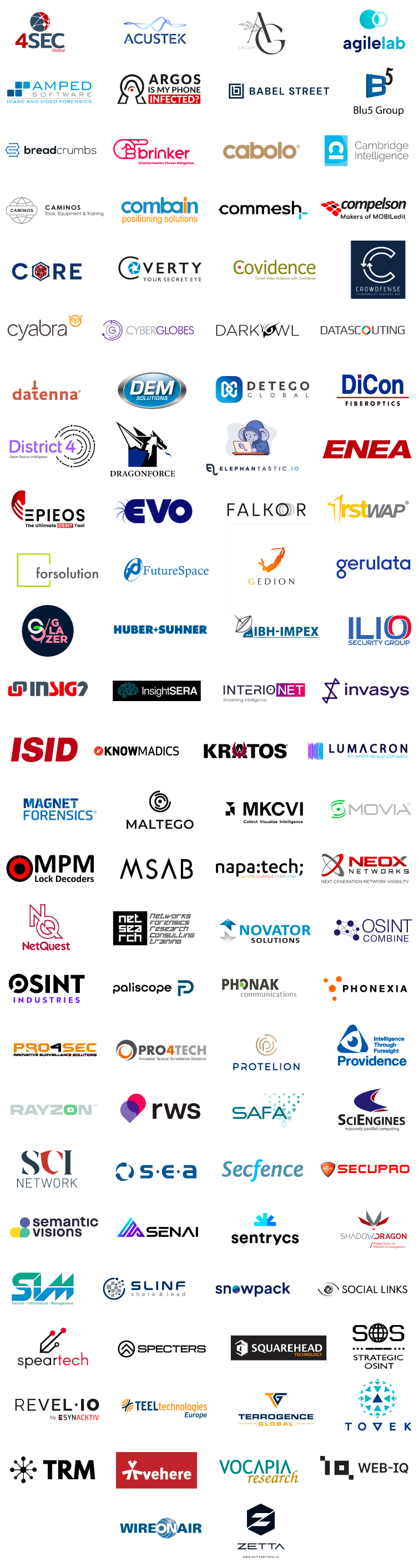 Exhibiting Sponsors