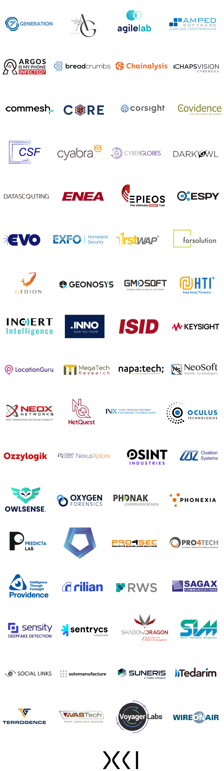 exhibiting sponsors