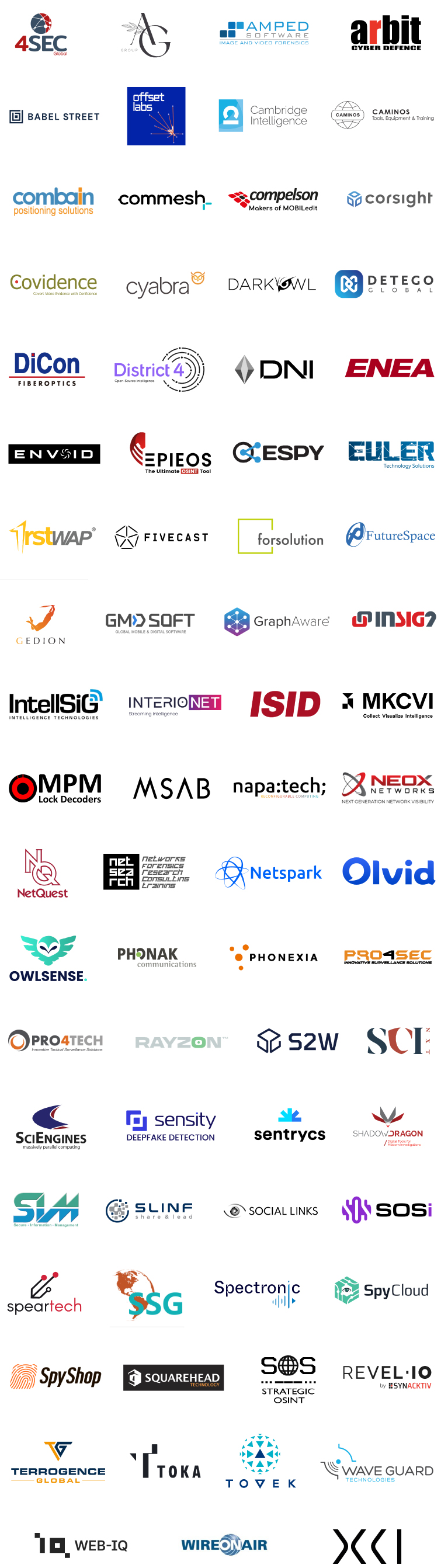 Exhibiting Sponsors