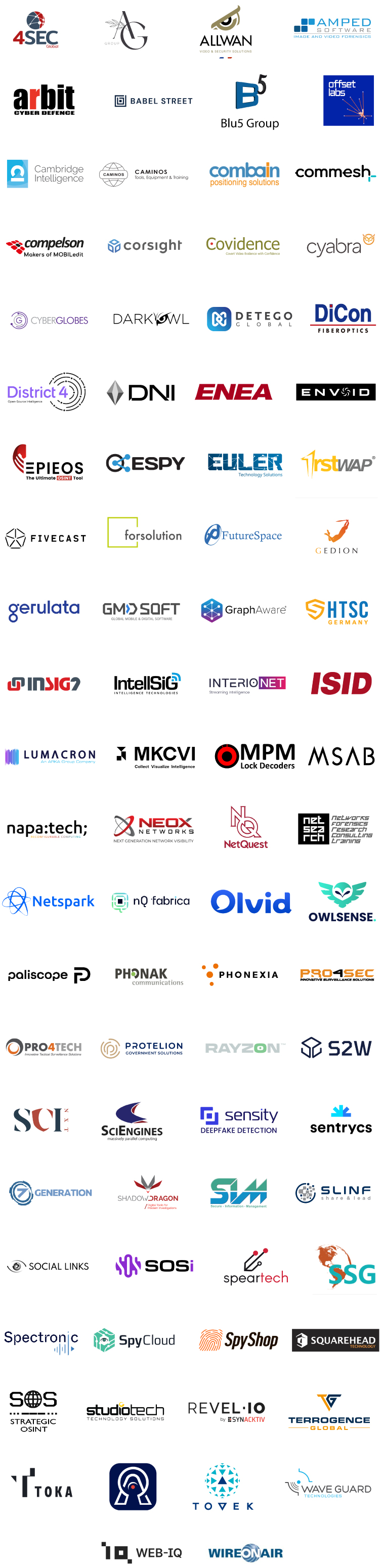 Exhibiting Sponsors
