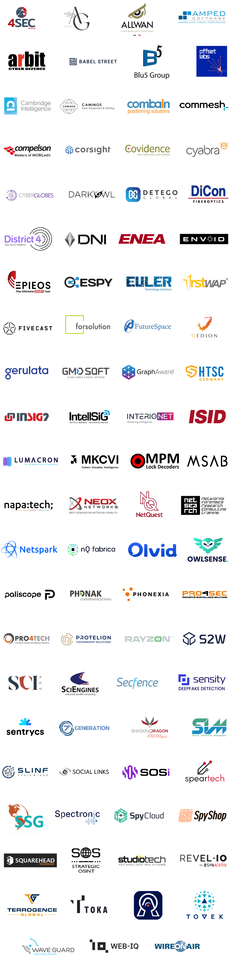 Exhibiting Sponsors