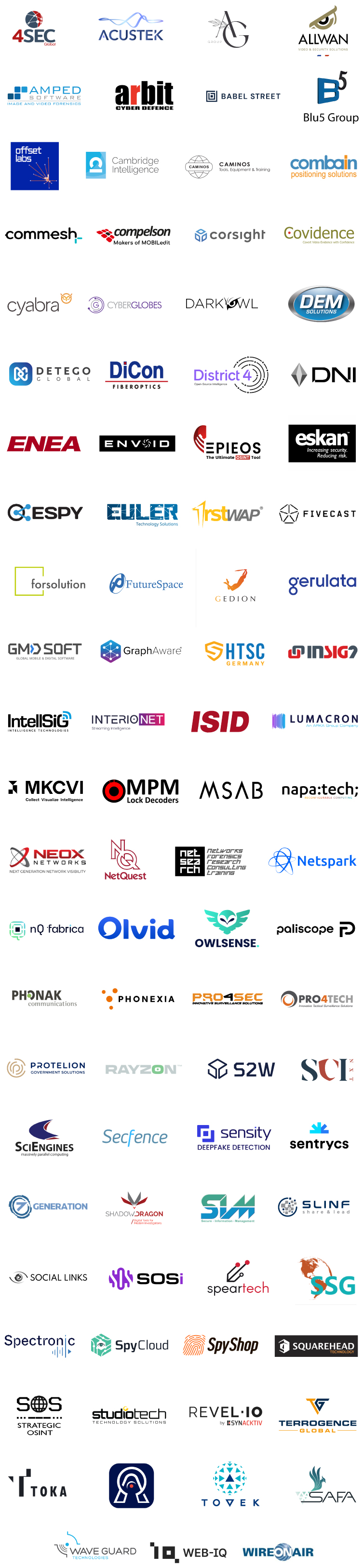 Exhibiting Sponsors