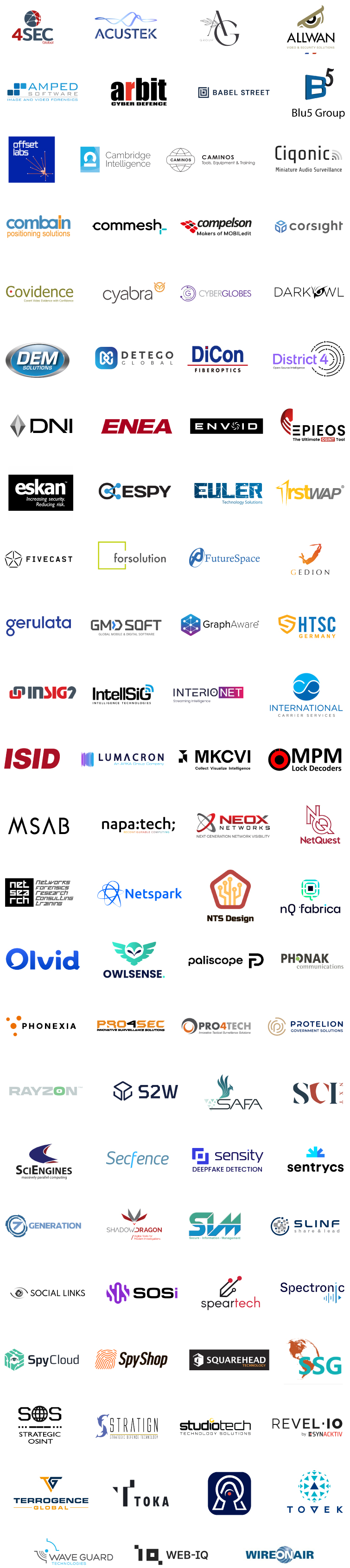 Exhibiting Sponsors