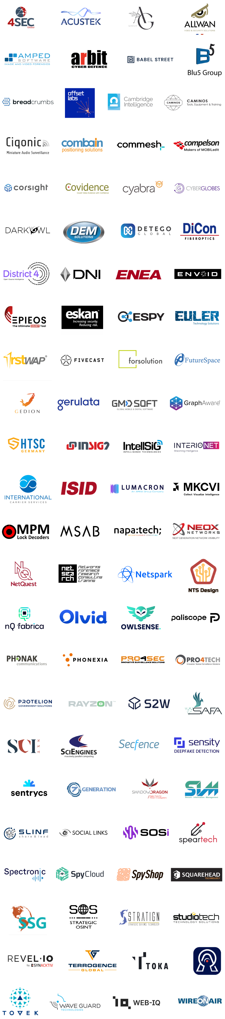 Exhibiting Sponsors